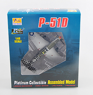 P-51D, 6 Air Commando Aquadron 1ACG, India, 1945, 1:48, Easy Model 