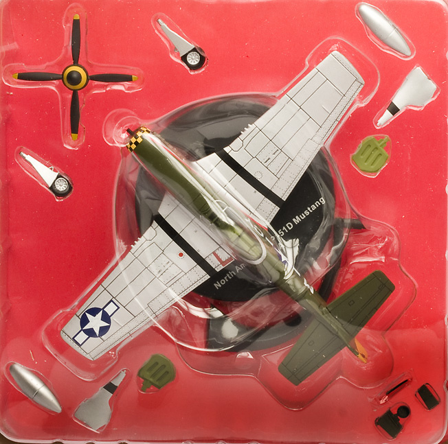 P-51D Mustang, 1:72, Altaya 