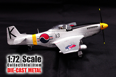 P-51D Mustang, 1st Fighter Squadron, RoKAF, 1:72, Witty Wings 