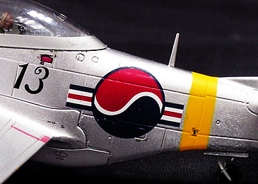 P-51D Mustang, 1st Fighter Squadron, RoKAF, 1:72, Witty Wings 