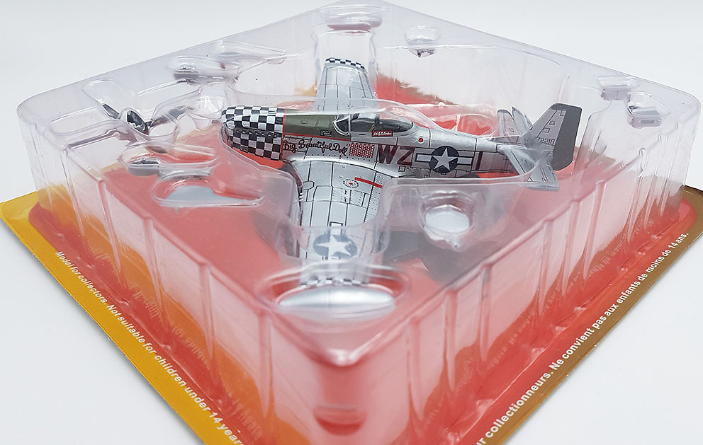 P-51D Mustang, 84th Fighter Squadron, 78th Fighter Group, 8th AF, England 1945, 1:72, Altaya 