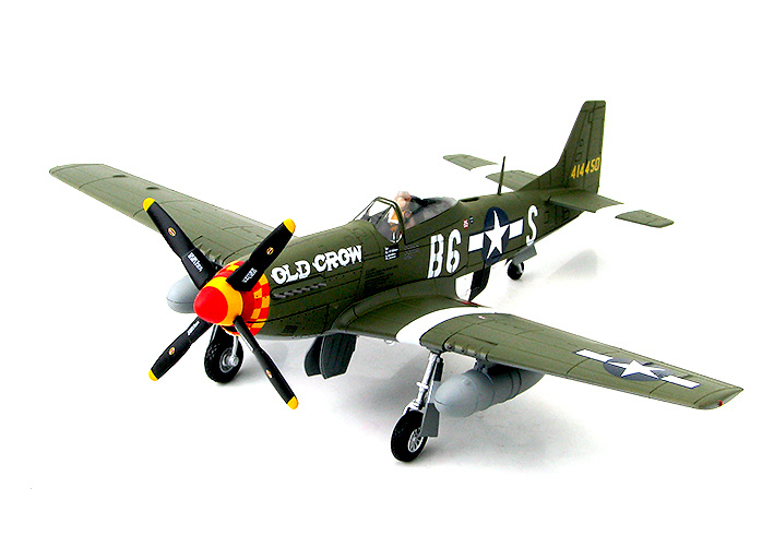 P-51D Mustang 414450, Capt C. E. Bud Anderson 363rd FS, 357th FG, 1944, 1:48, Hobby Master 