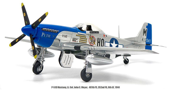 P-51D Mustang Lt. Col J.C. Meyer 487th Fighter Sqn. 352nd P-51D Mustang Lt. Col J.C. Meyer 487th Fighter Sqn. 352nd