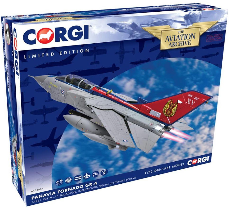 Panavia Tornado GR.4 ZA461, 1:72, Corgi 