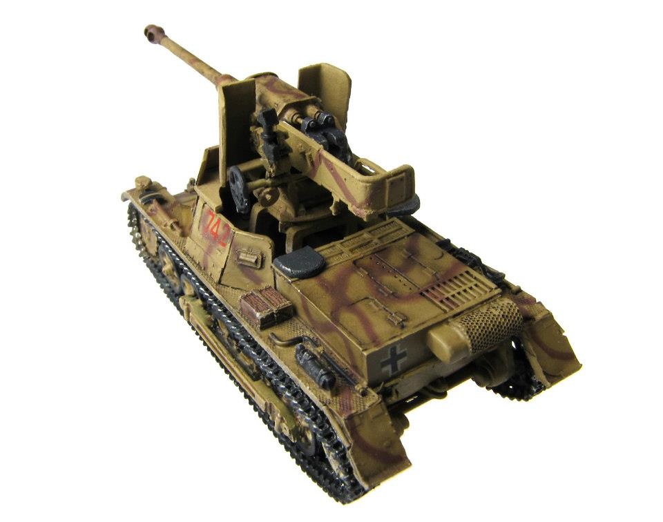 Panzer I, 7.5 cm. Pak 40, Berlin, 1945, 1:72, Panzerstahl 
