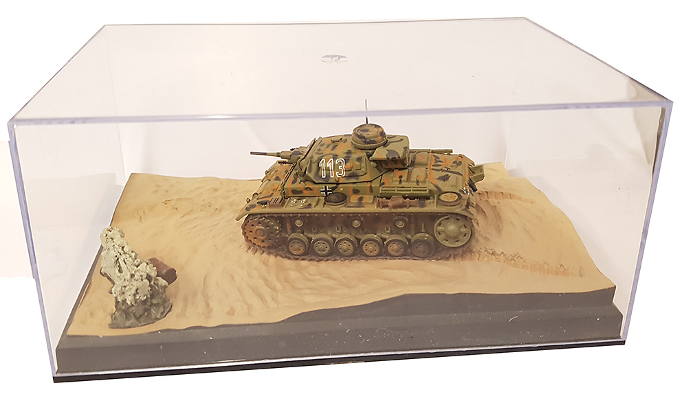 Panzer III, Afrika Korps, Tobruc, 1941. 1:72, Altaya 