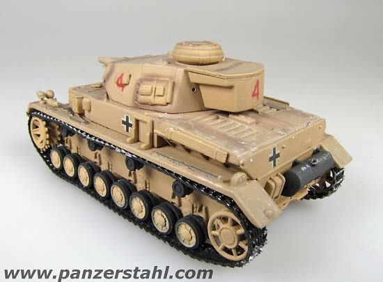 Panzer IV Ausf.F1, 15.Pz.Div, Lybia 1942, 1:72, Panzerstahl 