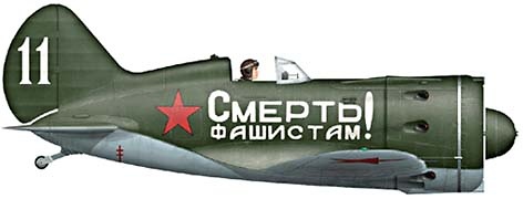 Polikarpov I-16 Type 24, Mourmansk 1940, 1:72, Altaya 