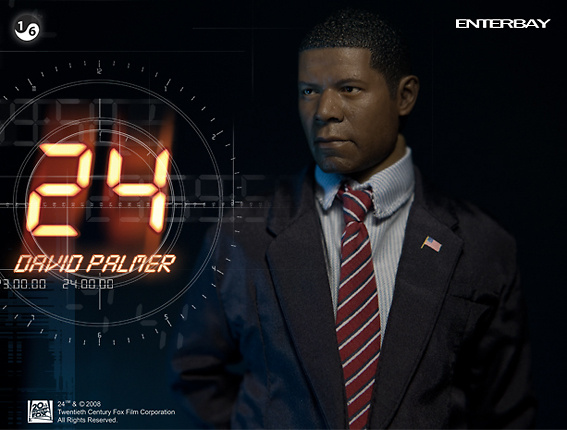 President David Palmer, 24 Hours, 1:6, Enterbay 