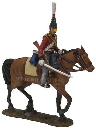 Private, 2nd Regiment Kings German Dragoons, 1812, 1:30, Del Prado 