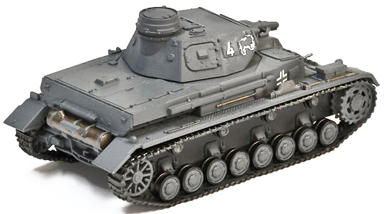 Pz.Kpfw.IV Ausf.D 4.Kompanie, Panzer-Regiment 7, 10.Panzer Division, France, 1940, 1:72, Dragon Armor 