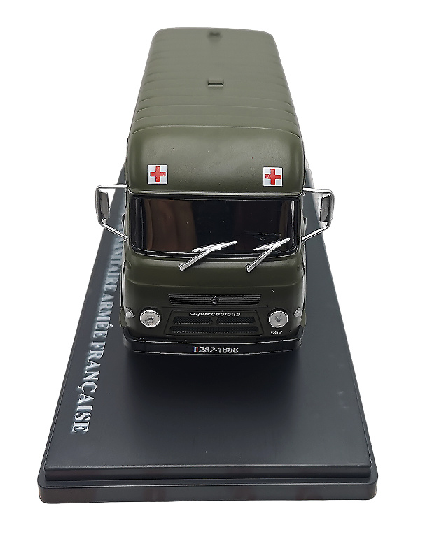 Renault Saviem SG 2 E 4x4, French Army Ambulance, 1:43, Hachette 