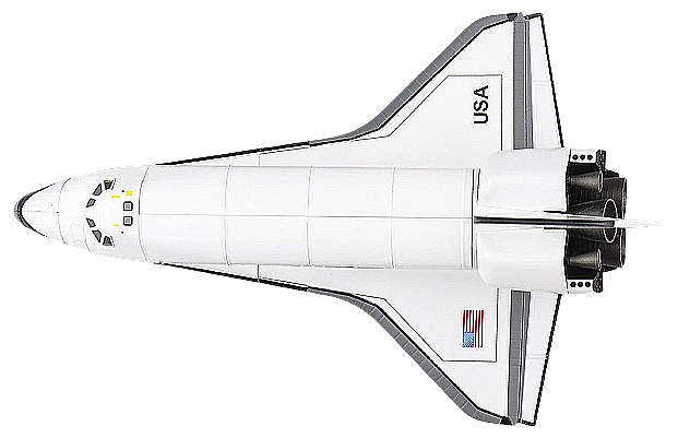 Rockwell Space Shuttle, NASA, OV-101 Enterprise, Edwards AFB, CA, Test Flights 1977, 1:200, Hobby Master 