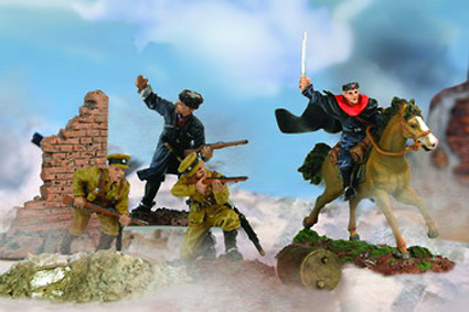 Russian Cossack Cavalry, 1:72, Forces of Valor 