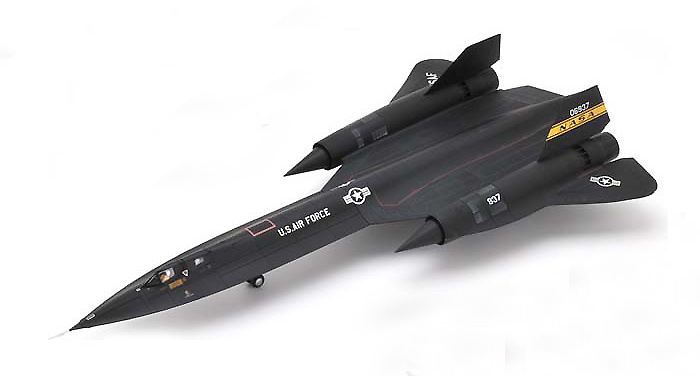 SR-71 Black Bird, USAF 60-6937 NASA YF-12C 1975, 1:72, Century Wings 