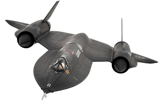 SR-71 Black Bird, USAF 60-6937 NASA YF-12C 1975, 1:72, Century Wings 