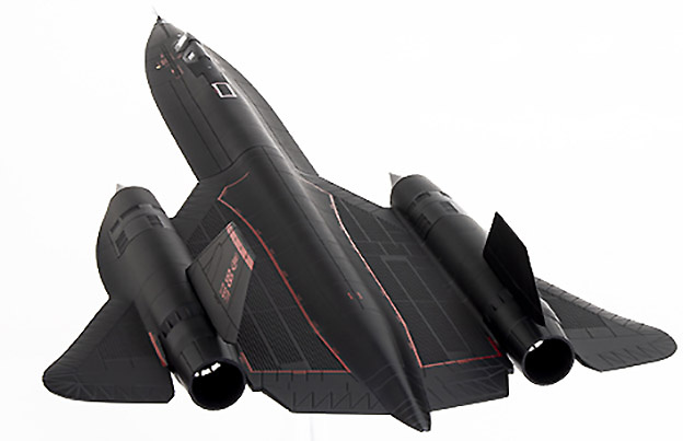 SR-71A Blackbird, USAF 9th RW Det.2, #61-7971, Edwards AFB, CA, 1997, 1:72, Century Wings 