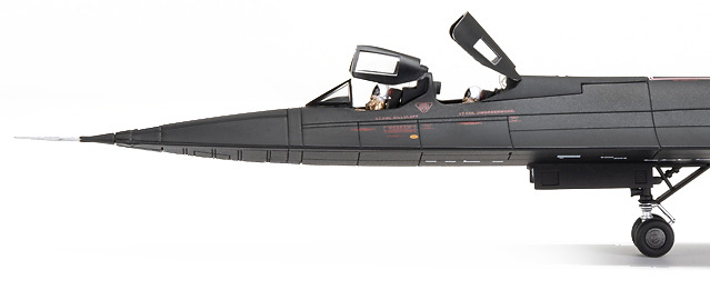 SR-71A Blackbird, USAF 9th RW Det.2, #61-7971, Edwards AFB, CA, 1997, 1:72, Century Wings 