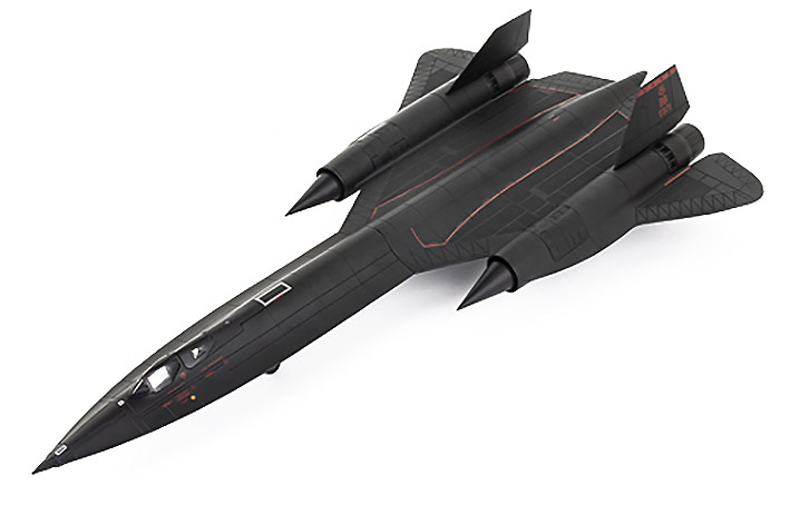 SR-71A Blackbird, USAF 9th RW Det.2, #61-7971, Edwards AFB, CA, 1997, 1:72, Century Wings 