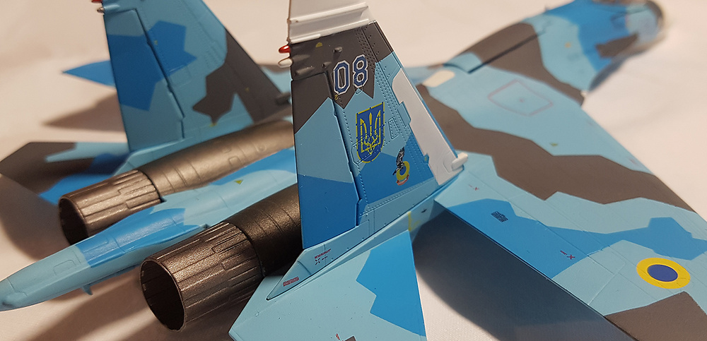 SU-27 Flanker, 831st Tactical Aviation Brigade, Ukrainian Air Force, 1:72, JC Wings 