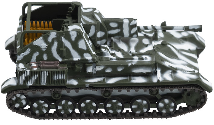 SU-76M, Soviet 2nd Army, Eastern Front, 1945, 1:72, DeAgostini 