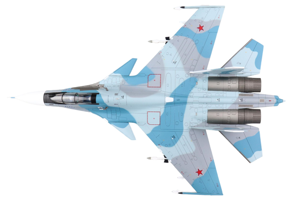 SU30SM Flanker H Blue 45, 22 GvIAP, 11th Air and Air Defence Forces Army, Russian Air Force, 2020, 1:72, Hobby Master 