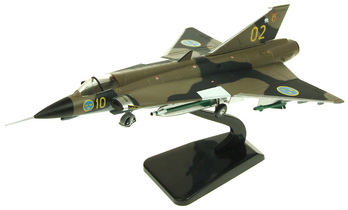 Saab Draken J35F 10-02 35-602, Swedish Air Force Angelholm
