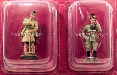 Scottish Soldier + Ulano Officer, 1914, 1:32, Hachette 