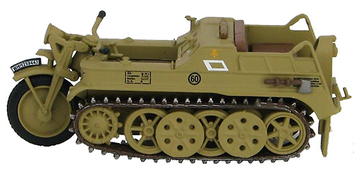 Sd. Kfz. 2 Kettenkrad 20th Panzer Division, Russia, 1944, 1:48, Hobby Master 