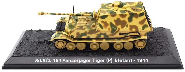 Sd.Kfz. 184 Panzerjager Tiger (P) Elefant, WWII, 1944, 1:72, Panzerkampf 