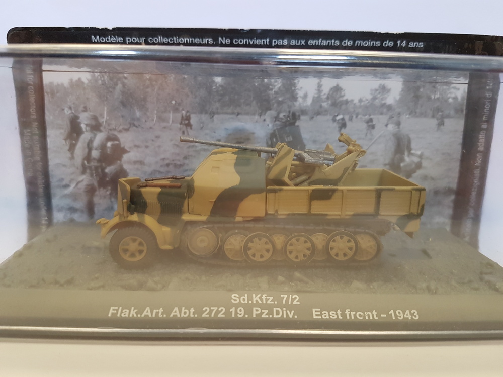 Sd.Kfz. 7/2 Flak.Art.Abt. 272 19.Pz.Div. East Front, 1943, Altaya 