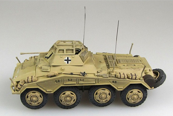 Sd.Kfz.234/1, 6.Pz.Div., Czechia, April 1945, 1:72, Panzerstahl 