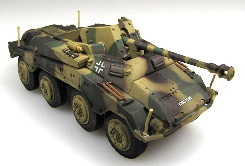 Sd.Kfz.234/2 Pakwagen, unidentified unit., Prague, 1:72, Panzerstahl 