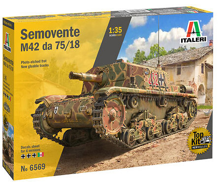 Semovente M42 da 75/18, Italy, WWII, 1:35, Italeri 