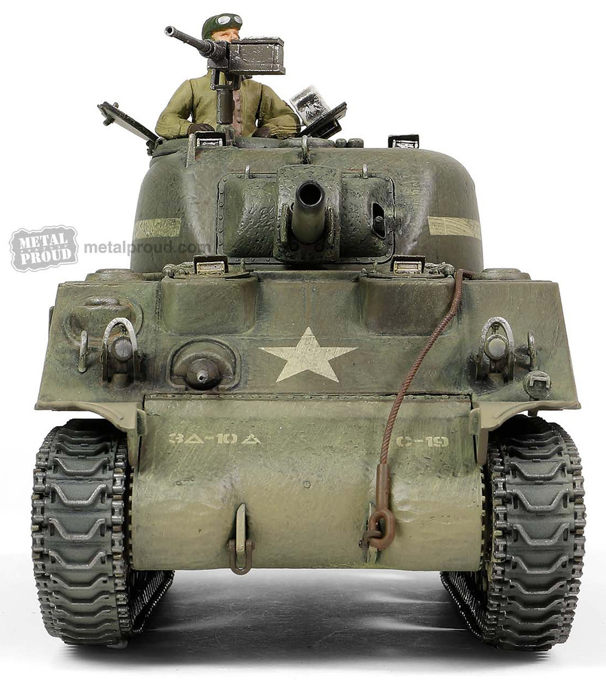 Sherman M4A3 (75), VVSS Suspension & 57° glacis Direct vision scope, 1:32, Forces of Valor 