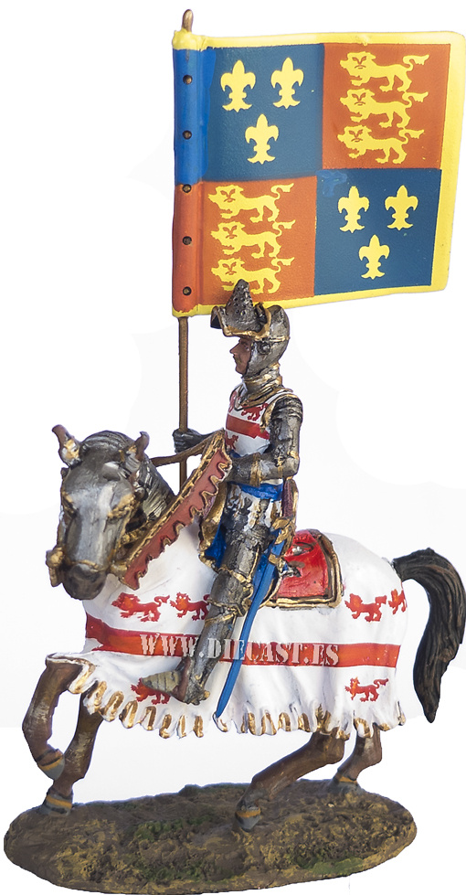 Sir John Codrington, Standard Bearer of Henry V, Agincourt, 1415, 1:30, Del Prado 