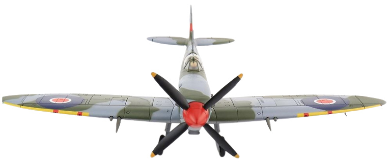 Spitfire Mk IX, RAF No.324 Wing, MH883, W. Duncan-Smith, Ravenna, Italy, August, 1944, 1:48, Hobby Master 