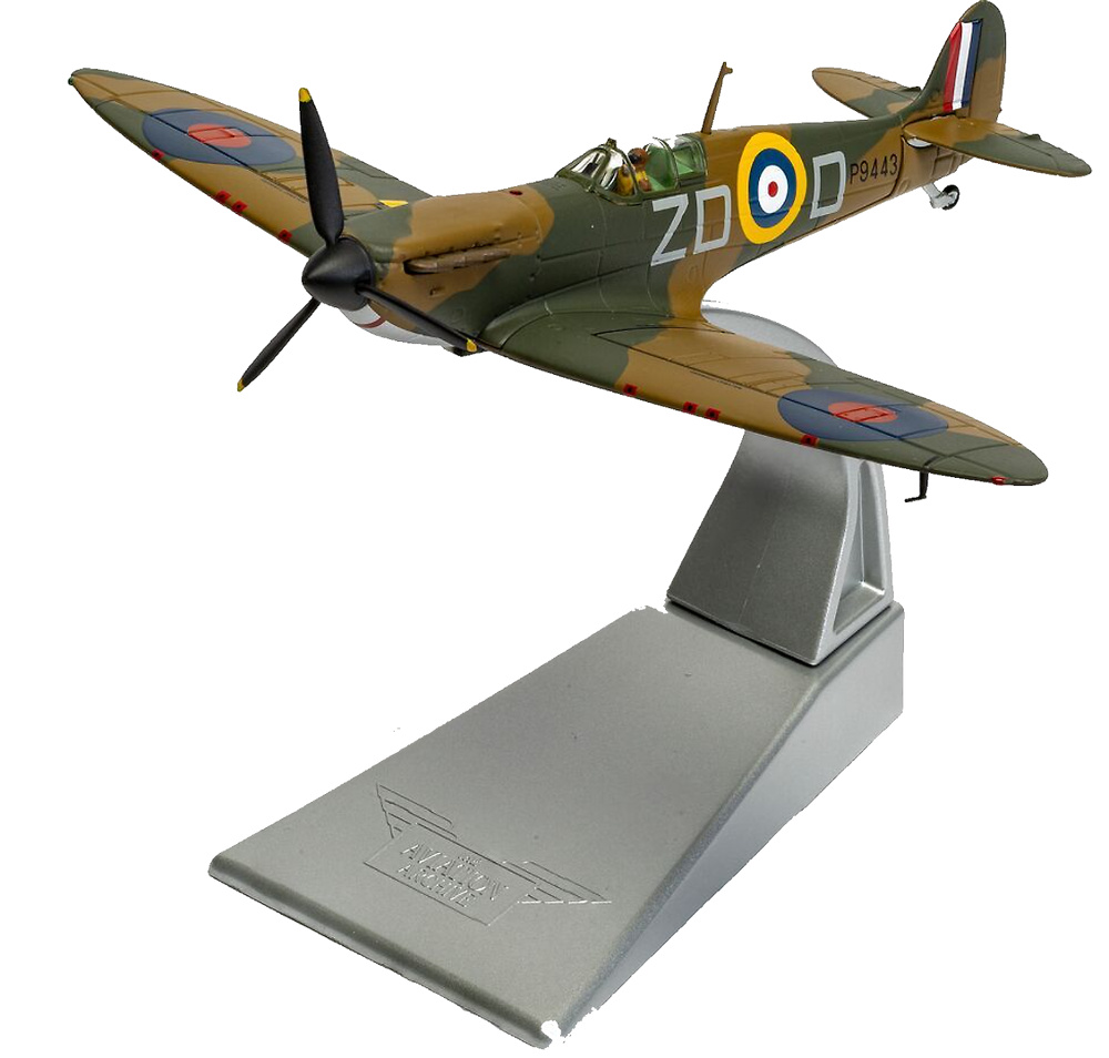 Spitfire MkI - RAF No.222 Sqn - Flt Lt Douglas Bader (Battle of Britain 85) , 1:72, Corgi 