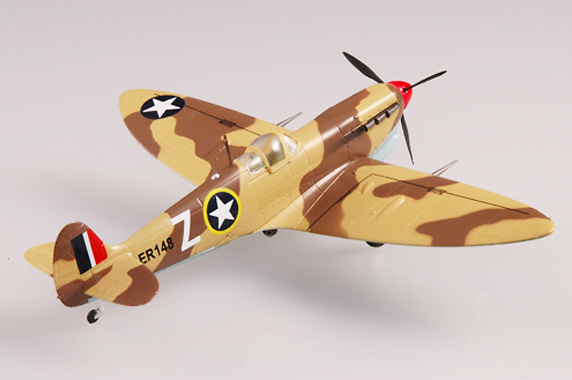 Spitfire MkVB, USAAF 2FS, 1943, 1:72, Easy Model 