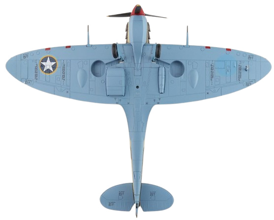 Spitfire Vb, Trop ER570, 4th FS, 52nd FG, MACAF, AUGUST, 1943, 1:48, Hobby Master 