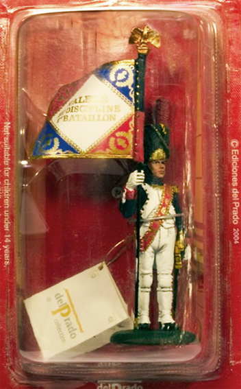 Standard Bearer, French Imperial Guard, 1811, 1:30, Del Prado 