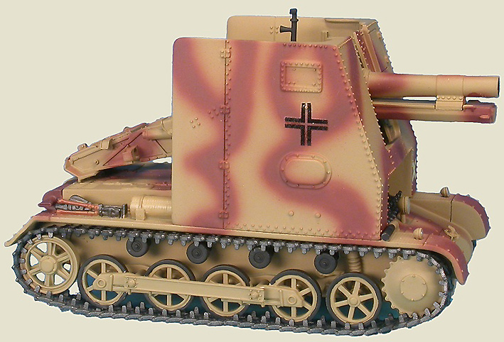 Sturmpanzer I 15 cm sIG 33 (Sf) auf Panzerkampfwagen I Ausf B, 5th Pz. Div. Russia, 1943, 1:48, Gasoline 