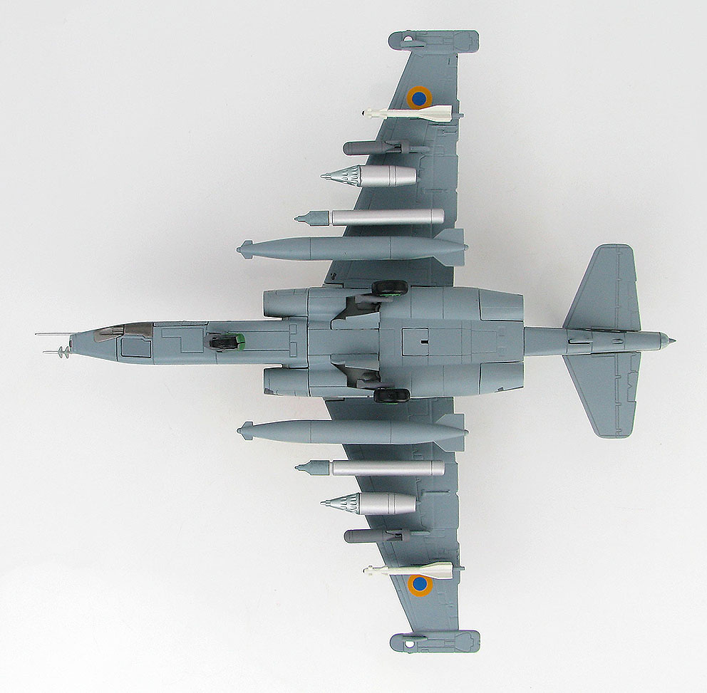 Su-25M1 Frogfoot Blue 06, 299th Aviation Brigade, Ukrainian Air Force, Nikolaev, 2014, 1:72, Hobby Master 