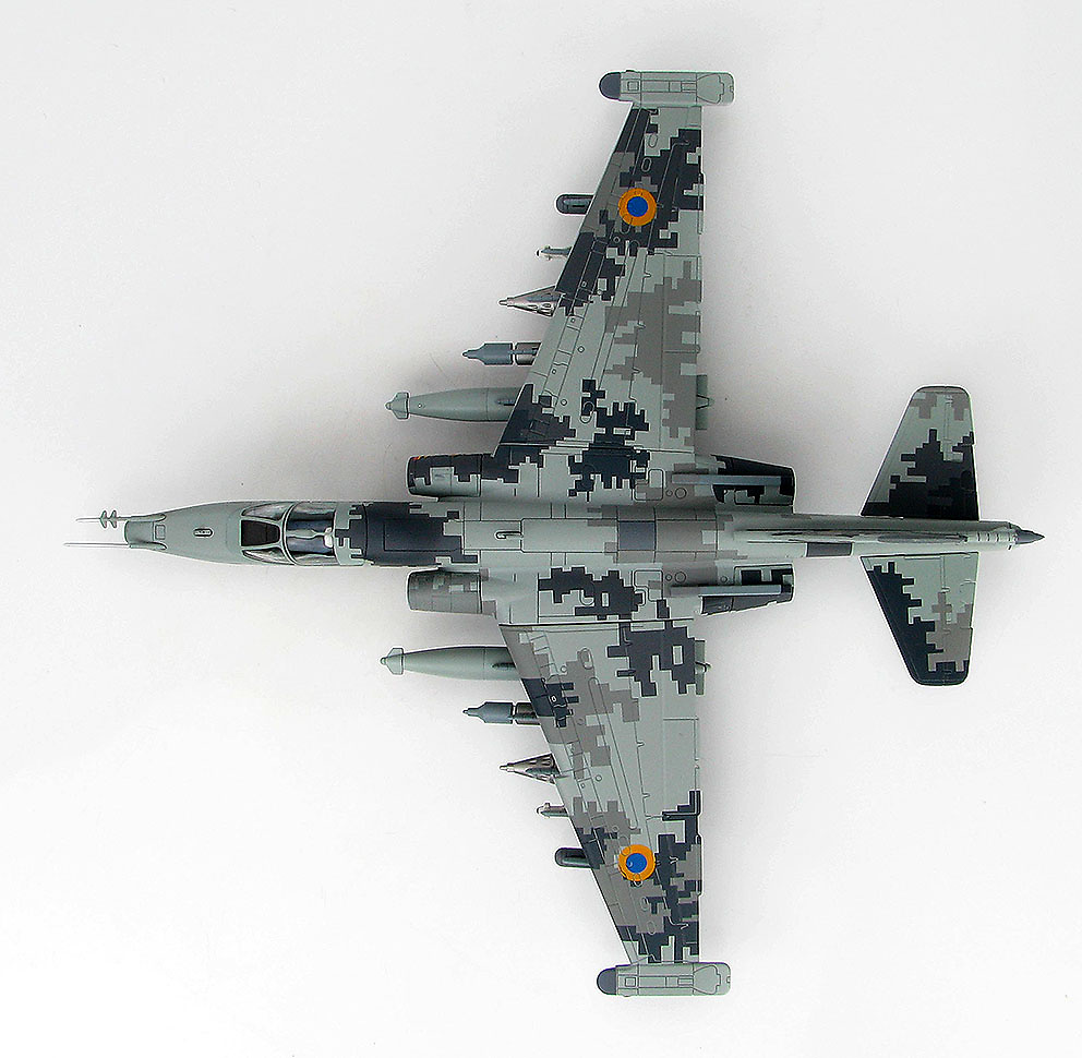 Su-25M1 Frogfoot Blue 06, 299th Aviation Brigade, Ukrainian Air Force, Nikolaev, 2014, 1:72, Hobby Master 