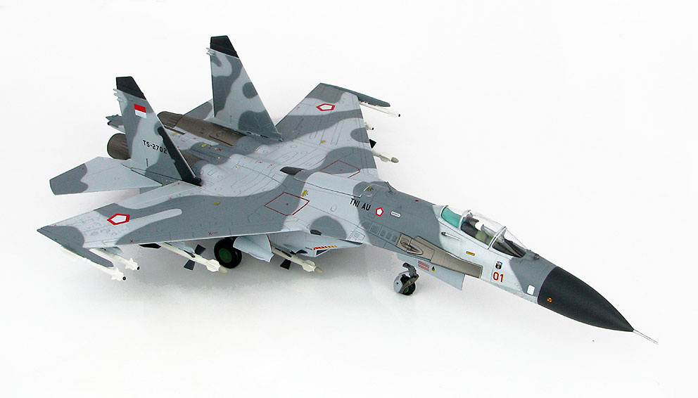 Su-27SK Flanker B TS-2701, 11th Squadron, Indonesian Air Force, 2003, 1:72, Hobby Master 