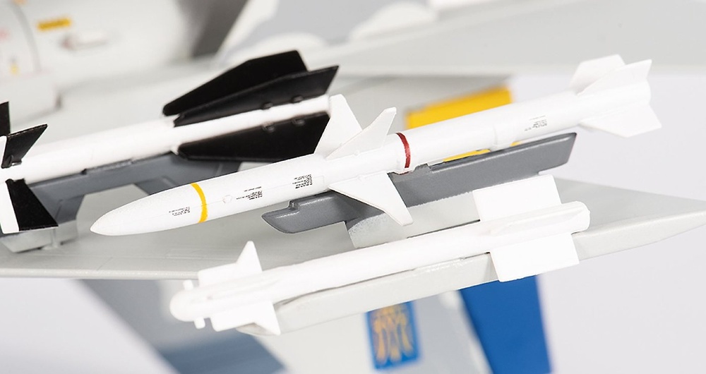 Su27 Flanker Ukrainian Air Force, 831st Brigade of the Tactical Avition, 201, 1:72, JC Wings 