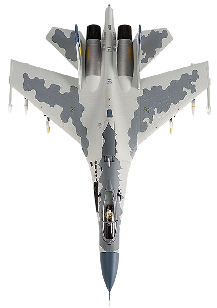 Su27 Flanker Ukrainian Air Force, 831st Brigade of the Tactical Avition, 201, 1:72, JC Wings 