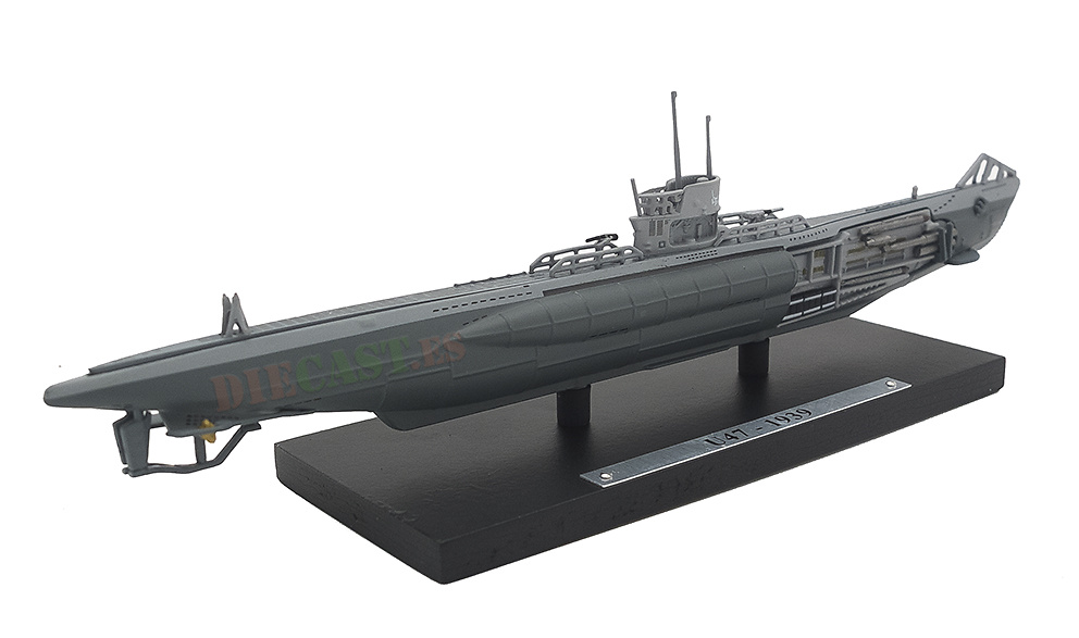Submarine U47, Germany, World War II, 1: 350, Editions Atlas 