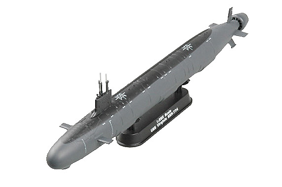 Submarine Virginia SSN-744, US Navy, 1:350, Easy Model 