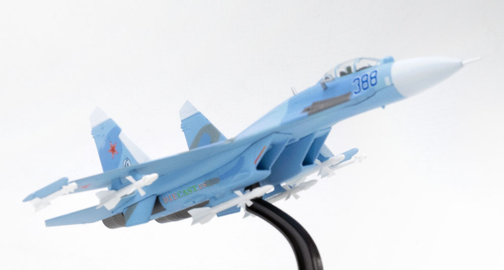 Sujoi SU-27P Flanker, Soviet Air Force, USSR, 1989, 1: 100, Salvat 